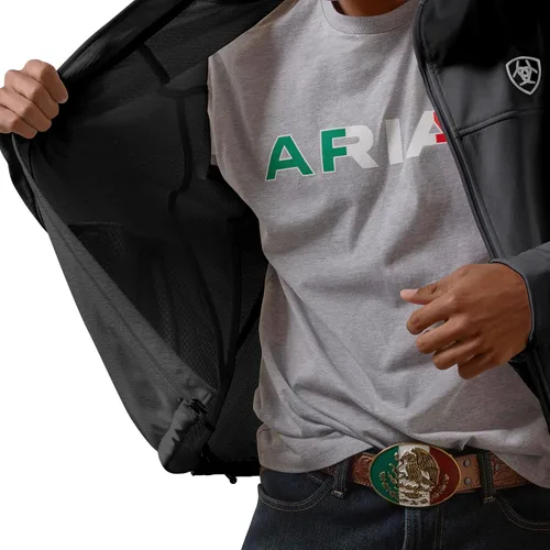Vista 5 de ARIAT Men's Classic Team Softshell Mexico Jacket