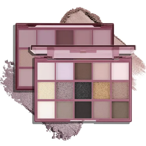 Vista 9 de Boobeen Paleta de Sombras de Ojos Colorida Maquillaje-16 Colores, Sombra de Ojos Mate y con Brillantina, Paletas de Sombras de Ojos Brillantes