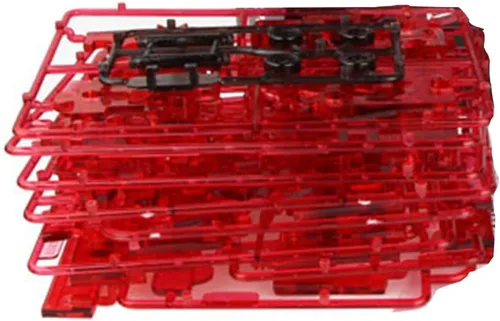 Vista 4 de Rompecabezas de cristal 3D - Modelo de autobús DIY Gadget Blocks Building Toy Gift