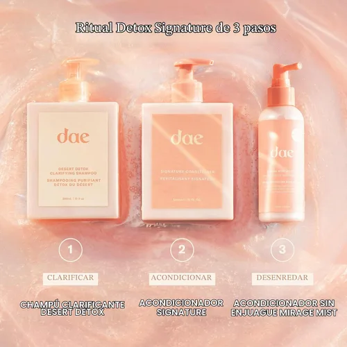 Vista 6 de DAE Desert Detox Champú Clarificante Tamaño Completo (10oz)
