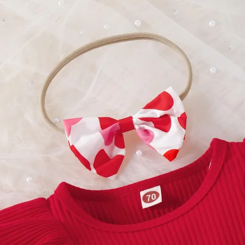 Vista 25 de Mameluco de Navidad para niñas recién nacidas, falda de malla de terciopelo rojo, traje de primera Navidad, regalo de Navidad
