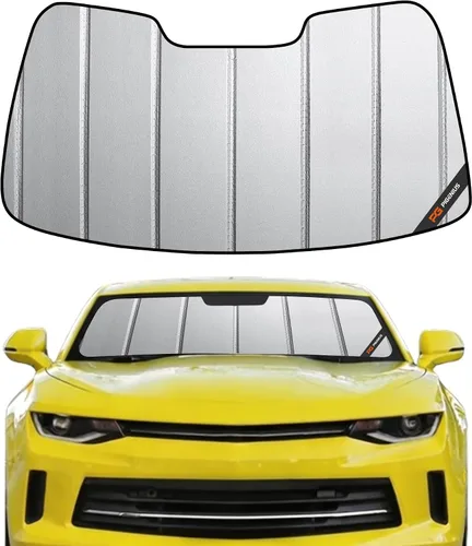 Vista 19 de Protección de Parabrisa Pigenius para Chevrolet Camaro Coupe 2010-2015 - Protección Solar