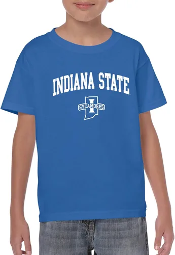 Vista 187 de NCAA Arch Logo, camiseta juvenil color del equipo, universidad - universidad