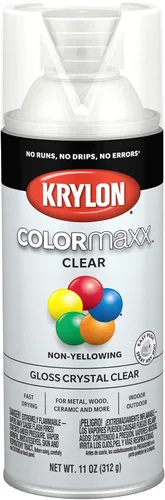 Vista 49 de Krylon K05554007 COLORmaxx Pintura en aerosol y base para uso en interiores y exteriores, color almendra satinada, 12 onzas (paquete de 1)