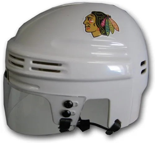Vista 14 de SportStar Mini casco de exhibición de hockey - Blanco
