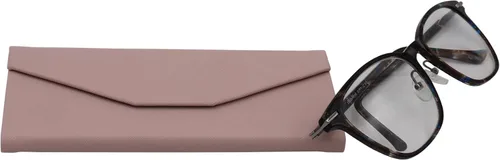Vista 120 de Real Sic Funda para lentes de sol para hombres y mujeres, soporte magnético plegable para lentes de sol, inspirado en el color sólido
