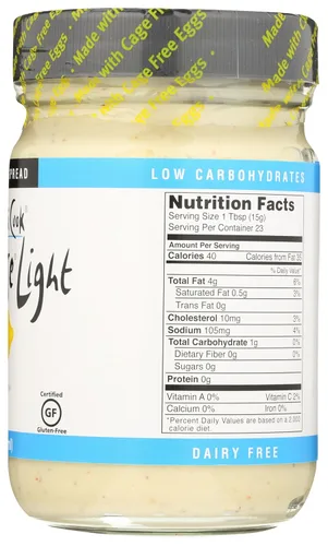 Vista 2 de Ojai Cook, Lemonaise Lite, 12 oz