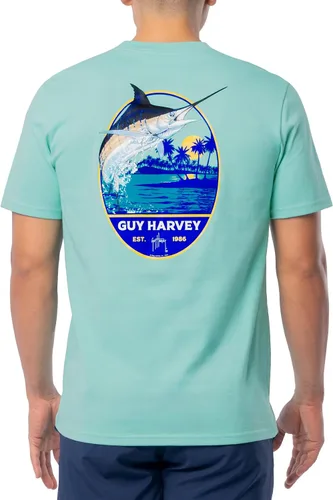 Vista 58 de Guy Harvey Camiseta de manga corta Threadcycled para hombre