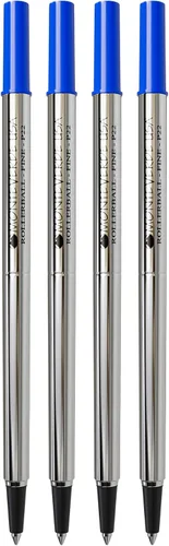 Vista 10 de Monteverde USA - Recambios de punta redonda para bolígrafos Parker Rollerball, punta fina, color negro, paquete de 2, tecnología de escritura suave
