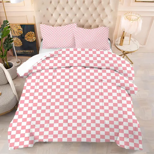 Vista 7 de Blue Wavy Stripes Comforter Set Twin Size 3D Optical Illusion Ocean Wave Bedding Set with 1 Pillowcase & 1 Comforter, Soft Geometric Blue White Bed