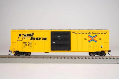 Vista 2 de Bachmann Hobby Train Freight Cars, amarillo prototípico