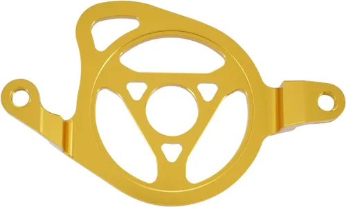 Vista 6 de JFG RACING - Funda protectora para motor de moto de cross eléctrica Surron LBX/X160 Dorado