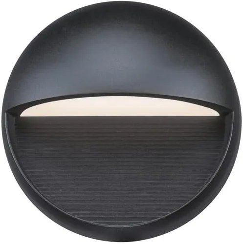 Vista 3 de Westinghouse 6579000 Winslett - Lámpara de pared LED de transición regulable con una sola luz para exteriores, compatible con el cielo oscuro