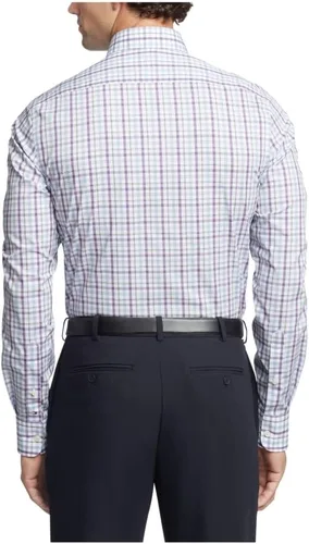 Vista 2 de Tommy Hilfiger Camisa de vestir para hombre Slim Fit Stretch Twill