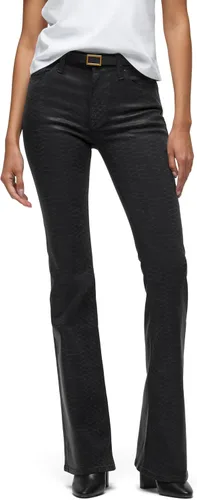 Vista 20 de HUDSON Jeans Barbara de cintura alta corte en negro recubierto Aparición