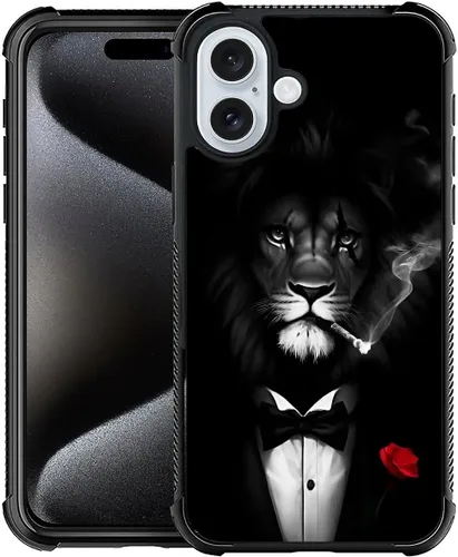 Vista 154 de CARLOCA Funda compatible con iPhone 15, increíble patrón de luz espacial nebulosa para niñas y niños, ultra protección, a prueba de golpes