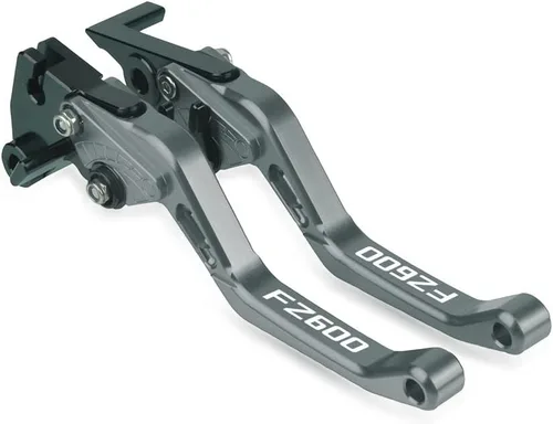 Vista 9 de DOUKI Para Yamaha FZ600 1987 1989 1988 FZ 600 FZ600 Accesorios de motocicleta Palancas de embrague de freno corto Palanca ajustable de aluminio CNC