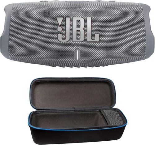 Vista 12 de JBL Charge 5 (Negro) + Paquete con estuche protector de carcasa dura divvi! (Negro)