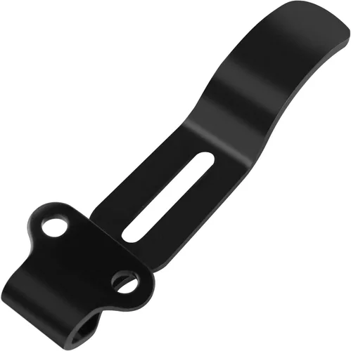 Vista 6 de Clips de bolsillo de transporte profundo con 2 tornillos, clip de bolsillo de acero inoxidable para benchmade Bugout 535 y más, acabado anodizado