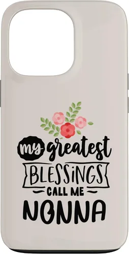 Vista 10 de My Greatest Blessings Call Me Nonna Italian Grandma Women Case for iPhone 17