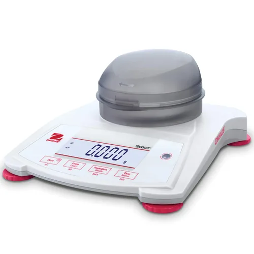 Vista 2 de Ohaus SPX123 Scout balanza portable 120 g x 0,001 g