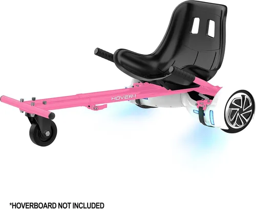 Vista 2 de Hover-1 Accesorio para Buggy Hoverboard - Compatible con la mayoría de los hoverboards eléctricos de 6.5" y 8", control de rueda trasera operado a