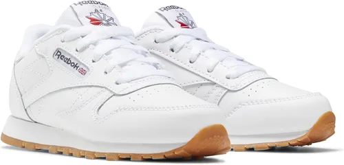 Vista 2 de Reebok Tenis clásicos de cuero unisex para niños