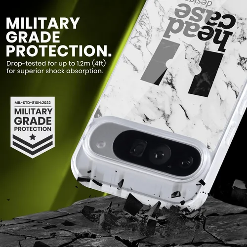 Vista 4 de Head Case Designs Supernatural Sam, Dean & Castiel Key Art - Funda de gel con licencia oficial [protección de grado militar] compatible con Google
