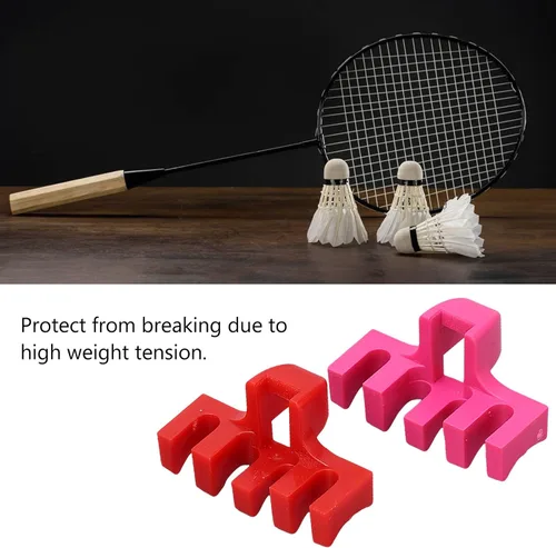 Vista 3 de plplaaoo Esparcidor de carga de raqueta de bádminton, esparcidor de carga de raqueta de bádminton, 5 unidades, adaptador de esparcidor de carga