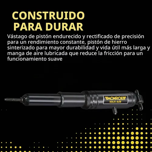 Vista 2 de Monroe Max-Air MA812 - Amortiguador de aire ajustable (2 unidades) para camioneta Nissan