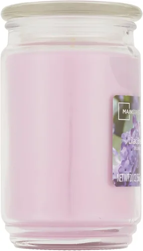 Vista 3 de Mainstays - Velas perfumadas de 20 onzas, paquete de 3 unidades (brisa lila)