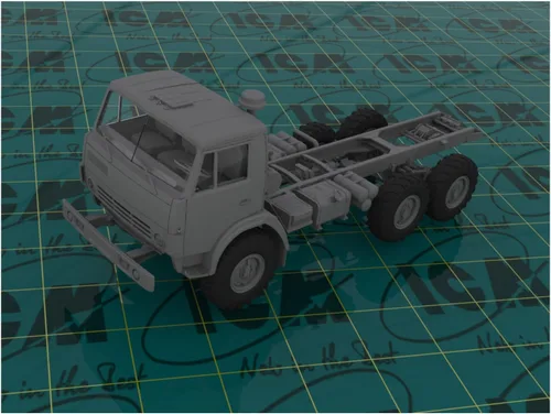 Vista 11 de ICM Models 1/35 Kit de modelo de camión del ejército soviético de seis ruedas