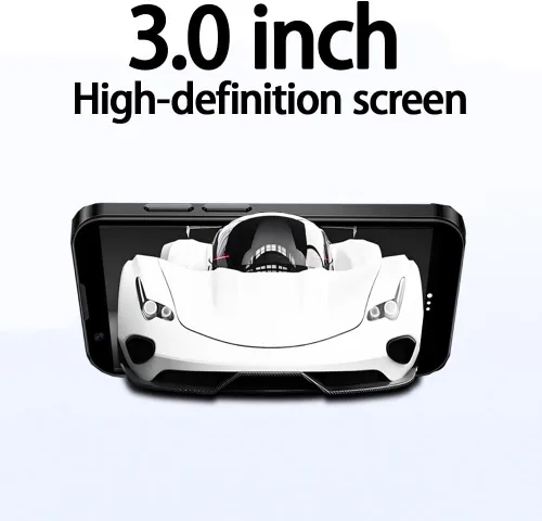 Vista 4 de Mini teléfono inteligente 3G desbloqueado, 3.0 pulgadas HD Android Dual Sim Quad Core Face ID Mini Premium Niño Pequeño Teléfono celular de bolsillo