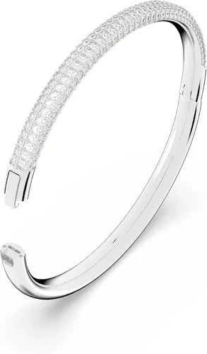 Vista 3 de Swarovski Stone Bangle Bracelet Collection, Clear Crystals, Pink Crystals