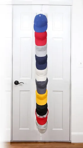 Vista 6 de Perfect Curve Organizador de Sombreros Perchero para Gorras FAV Percheros para Sombreros Capacidad para hasta 40 gorras Organizador sobre