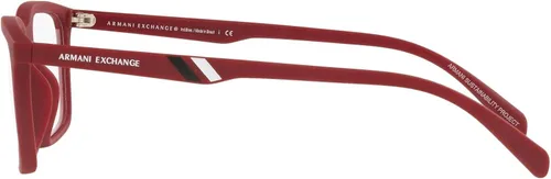 Vista 4 de AX ARMANI EXCHANGE Ax3089u - Marcos de anteojos cuadrados de ajuste universal para hombre