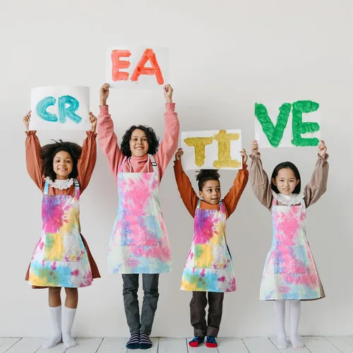 Vista 6 de Delantal de cocina para niños, para cocinar, hornear, pintura, manualidades, arte, fiesta, jardinería