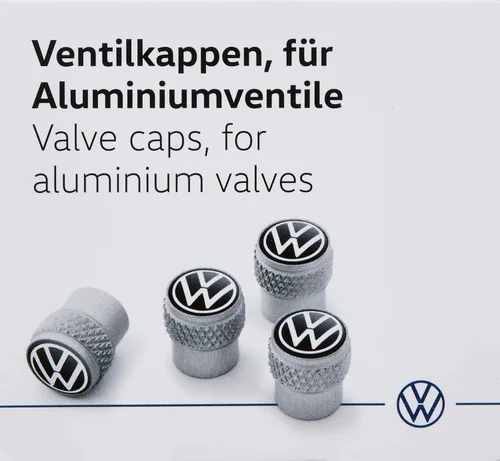Vista 2 de Volkswagen 000071215E VW Logo Tapas de válvula para válvulas de aluminio