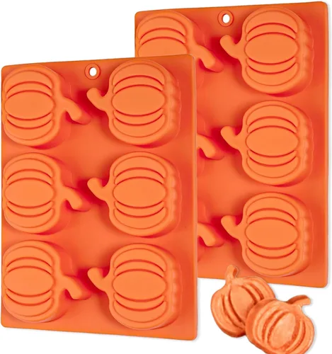 Vista 9 de Webake Molde Grande de Corazón de Conversación para Hornear, Moldes de Pastel de Silicona con Forma de Corazón de 6 Cavidades, Bandejas para Pastel