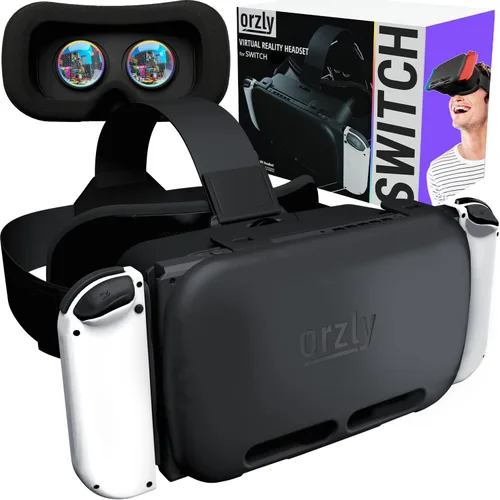 Vista 3 de Orzly Grips & VR Headset for Nintendo Switch