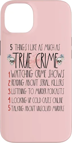 Vista 15 de Funda para iPhone 13 Pro Max Serial Killer I Like True Crime For Women True Crime Lover