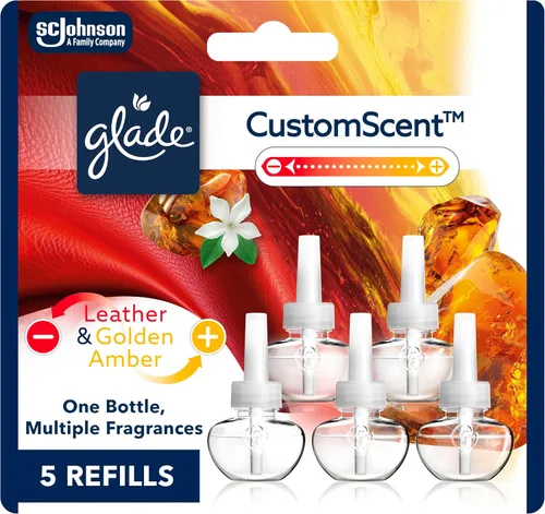 Vista 14 de Glade PlugIns Refills with CustomScent Technology, Eucalyptus & Waterlily, 1 Warmer + 2 Refills