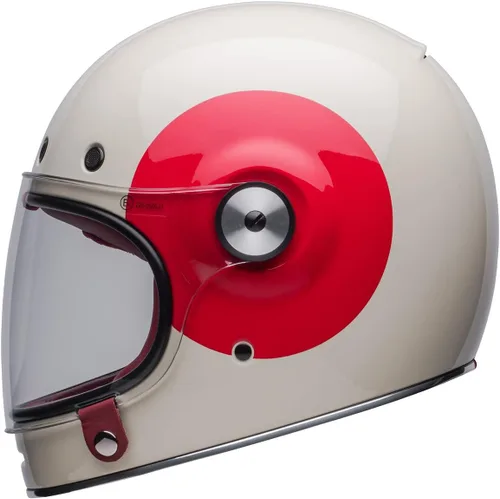 Vista 4 de BELL Bullitt - Casco (blanco brillante TT Vintage/Oxblood - S)
