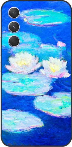 Vista 23 de Berkin Arts Funda de silicona compatible con Samsung Galaxy A52 5G 4G/A52S 5G con diseño antideslizante, color amarillo, romántico, Luv San