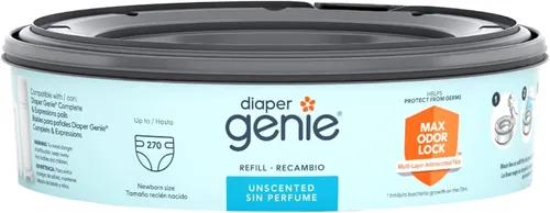 Vista 2 de Playtex Diaper Genie sistema de disposición recambios, 4 unidades, 17, 1, 1