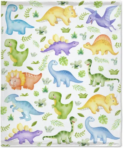 Vista 25 de Manta de dinosaurio para regalo, manta de franela ultra suave y acogedora, manta de forro polar ligera y mullida, manta de felpa cálida para sofá