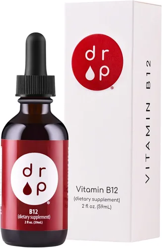 Vista 3 de Drop Supplements - Gotas de electrolitos orgánicos de minerales traza y vitamina B12, 2500 mcg, paquete de gotas líquidas de 2 onzas