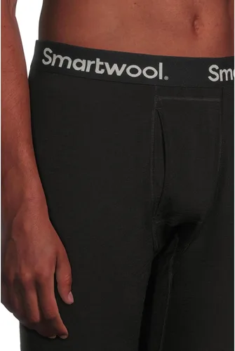 Vista 4 de SmartWool - Pantalones de capa base de lana merino para hombre, para todas las estaciones Negro