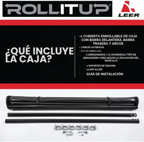 Vista 4 de LEER ROLLITUP Compatible con GM Chevy Silverado/GMC Sierra 2019-2023 con caja de 78 pulgadas Cubierta Tonneau suave enrollable 4R301 Perfil