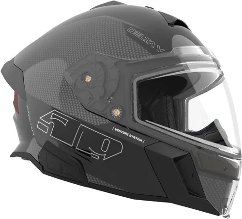 Vista 8 de 509 Casco para moto de nieve Delta V Carbon Commander